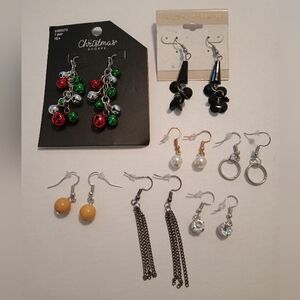 #408.  7 Piece Assorted Earring Bundle
